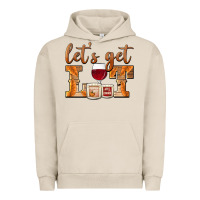 Pigment French Oak let's get lit candles Urban Hoodie - BarkalooDesign