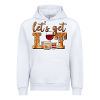 White let's get lit candles Urban Hoodie - BarkalooDesign