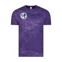 Cloud Purple cabrini Vintage Tee - linhVisuals