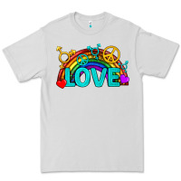 Western Lgbtq+ Love Rainbow Premium Tee | Teevron