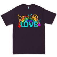 Plum Western LGBTQ+ Love Rainbow Premium Tee - BundleAndBundleShop