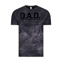 Cloud Black d.a.d. dads against diapers men's humor funny t shirt Vintage Tee - linhVisuals