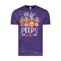 Cloud Purple oh for peeps sake funny easter dachshund bunny ear egg t shirt Vintage Tee - linhVisuals