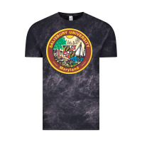 Cloud Black salisbury university vectorized Vintage Tee - linhVisuals