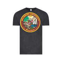 Vintage Black salisbury university vectorized Vintage Tee - linhVisuals