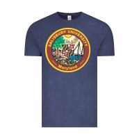 Vintage Denim salisbury university vectorized Vintage Tee - linhVisuals