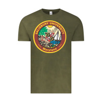 Vintage Olive salisbury university vectorized Vintage Tee - linhVisuals