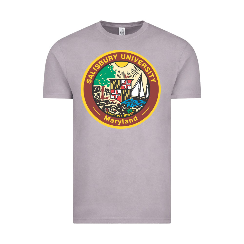 Salisbury University Vectorized Vintage Tee by linhVisuals | Teevron
