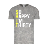 Cloud Rock so happy i'm thirty 30 year old funny 30th birthday t shirt Vintage Tee - linhVisuals