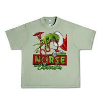 Grinch Hand Nurse Educator Urban Heavy Tee | Teevron