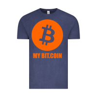 Vintage Denim my bitcoin Vintage Tee - linhVisuals