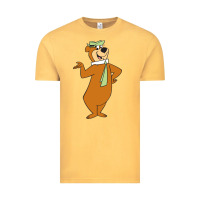 Vintage Mustard Yogi Bear Vintage Tee - linhVisuals