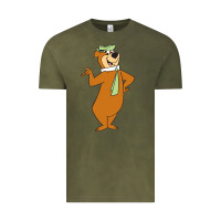 Vintage Olive Yogi Bear Vintage Tee - linhVisuals