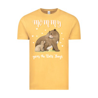 Vintage Mustard best mom hugs mama bear cute mother's day Vintage Tee - linhVisuals