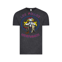 Vintage Black Los Pollos de Hermanos Vintage Tee - linhVisuals