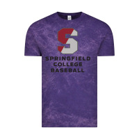 Cloud Purple springfield college Vintage Tee - linhVisuals