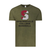 Vintage Olive springfield college Vintage Tee - linhVisuals