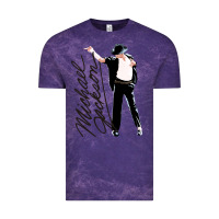 Cloud Purple Michael Jackson Vintage Tee - linhVisuals