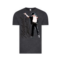 Vintage Black Michael Jackson Vintage Tee - linhVisuals