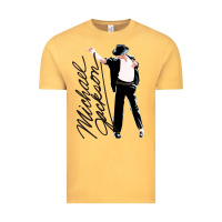 Vintage Mustard Michael Jackson Vintage Tee - linhVisuals
