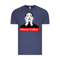 Vintage Denim Maria Callas Vintage Tee - linhVisuals