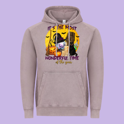It's The Most Wonderful Time Of The Year Vintage Hoodie Designed By Texasbilliewilder