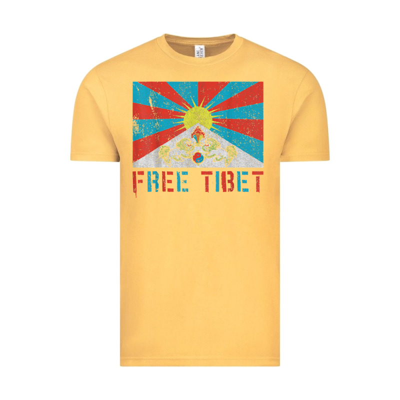 Free Tibet Vintage Tee by linhVisuals | Teevron