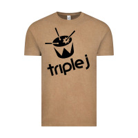 Vintage Coffee triple j Vintage Tee - linhVisuals