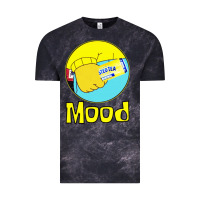 Cloud Black twisted tea mood Vintage Tee - linhVisuals