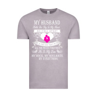 Vintage Zinc my husband holds the key to my heart Vintage Tee - linhVisuals