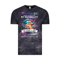 Cloud Black november girl make no mistake my personality funny Vintage Tee - linhVisuals