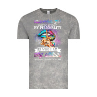 Cloud Rock november girl make no mistake my personality funny Vintage Tee - linhVisuals