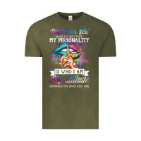 November Girl Make No Mistake My Personality Funny Vintage Tee | Teevron