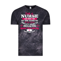 Cloud Black only a nurse can drug you nurse Vintage Tee - linhVisuals