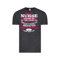 Vintage Black only a nurse can drug you nurse Vintage Tee - linhVisuals