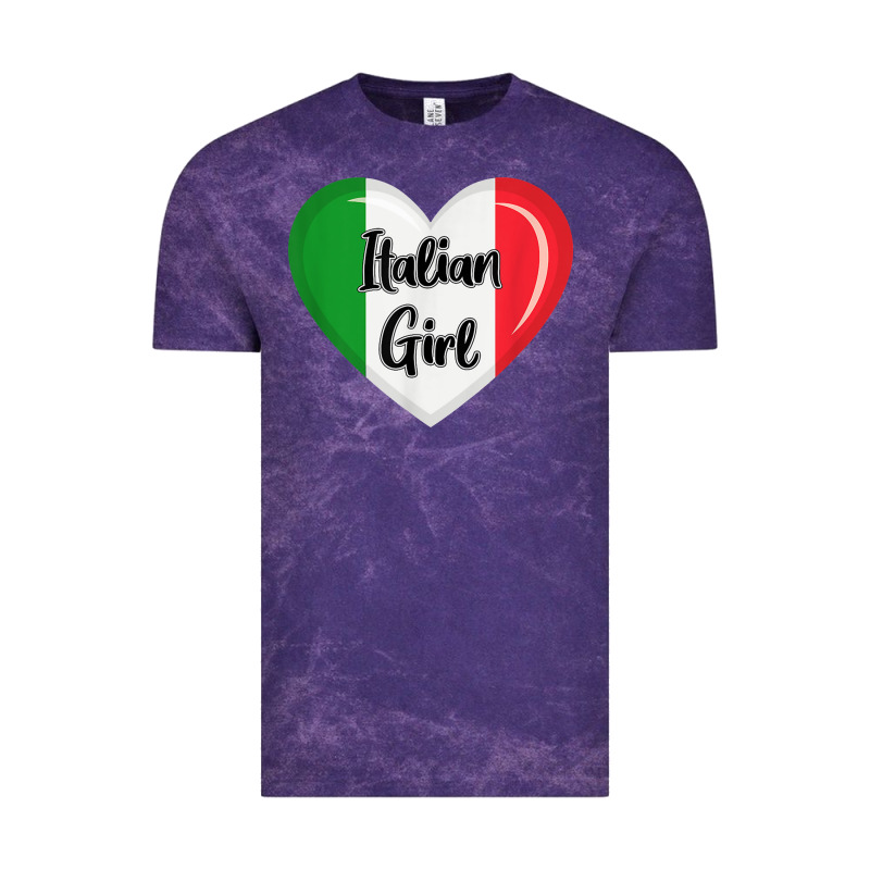 Italy Flag For Women Italian Girl Vintage Tee by linhVisuals | Teevron