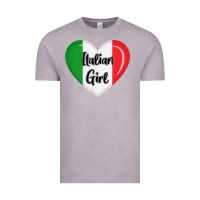 Vintage Zinc italy flag for women italian girl Vintage Tee - linhVisuals