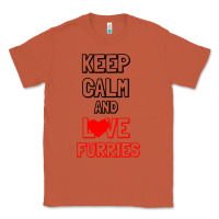 Copper Keep Calm And Love Furries Classic Tee - Bettercallsaul