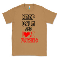 Toasted Coconut Keep Calm And Love Furries Classic Tee - Bettercallsaul