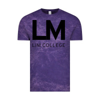 Cloud Purple lim college Vintage Tee - linhVisuals