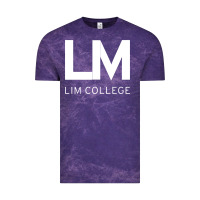 Cloud Purple lim college Vintage Tee - linhVisuals