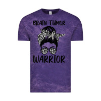 Cloud Purple brain cancer tumor awareness go gray in may t shirt Vintage Tee - linhVisuals