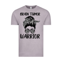 Vintage Zinc brain cancer tumor awareness go gray in may t shirt Vintage Tee - linhVisuals