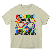Mossy my child may be non verbal but this mama ain's Heavy Core Tee - JahusDesignShop
