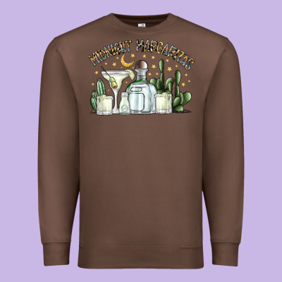 Midnight Margaritas Premium Sweatshirt Designed By Sublimationcraftshop