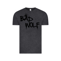 Vintage Black bad wolf racerback Vintage Tee - linhVisuals