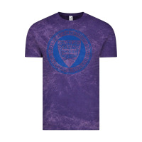 Cloud Purple Emmanuel College Vintage Tee - linhVisuals