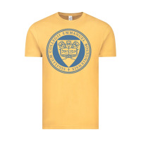 Vintage Mustard Emmanuel College Vintage Tee - linhVisuals
