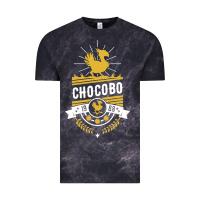 Cloud Black chocobo Vintage Tee - linhVisuals