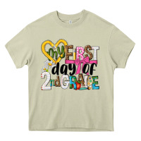 Mossy my first day of 2nd grade Heavy Core Tee - NancyCooperArtShop